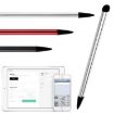 Picture of Resistive Capacitive Touch Screen Precision Touch Double Tip Stylus Pen (Silver)