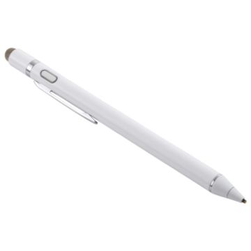 Picture of 1.5-2.3mm Rechargeable Capacitive Touch Screen Active Stylus Pen (White)