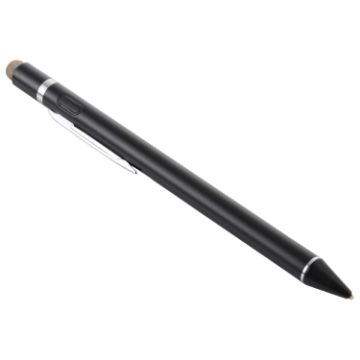 Picture of 1.5-2.3mm Rechargeable Capacitive Touch Screen Active Stylus Pen (Black)