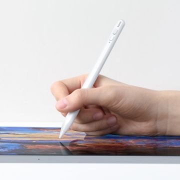 Picture of Baseus ACSXB-B02 Smooth Writing Capacitive Stylus (Active Version) (White)
