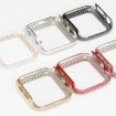 Picture of For Apple Watch Series 3/2/1 42mm Plating Dual-Row Diamond Hollow PC Watch Case (Rose Pink)