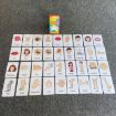 Picture of 36pcs/Box Children Enlightenment Early Learning English Word Cards, Style: C6 Body Part