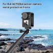 Picture of For DJI Osmo Action 4/3 PULUZ Metal Cage Expansion Adapter Frame with Cold Shoe (Black)