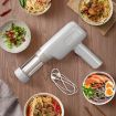 Picture of Handheld Noodle Machine Rechargeable Smart Pasta Maker With 6 Molds (White)
