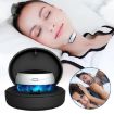 Picture of Smart Anti-snoring Device TENS Double Pulse Sound Wave Induction Sleep Snoring Breathing Corrector (Black)