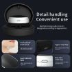 Picture of Smart Anti-snoring Device TENS Double Pulse Sound Wave Induction Sleep Snoring Breathing Corrector (Black)