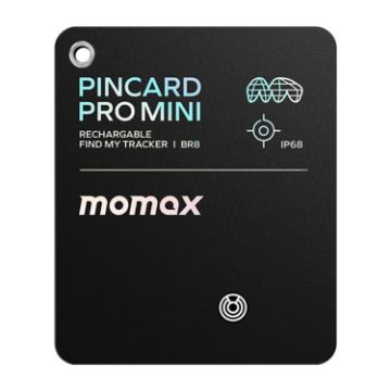 Picture of MOMAX PINCARD BR8 Card Wireless Charging Positioning Anti-lost Device (Black)