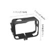 Picture of For Insta360 Ace Pro PULUZ Plastic Cage Expansion Adapter Frame with Cold Shoe Base (Black)