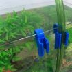 Picture of 5pcs Multifunctional Fish Tank Aquarium Water Pipe Fixing Clip (Blue)