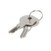 Picture of 10pcs 1.5 X 25mm Key Holder Ring Metal Key Chain Charm Ring