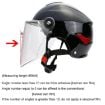 Picture of Travel Motorcycle Helmet Rainproof and Anti-fog Film, Style: 3 Generation Outside (English Box)