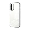 Picture of For Samsung Galaxy A14 5G Transparent Plating Fine Hole Phone Case (Silver)