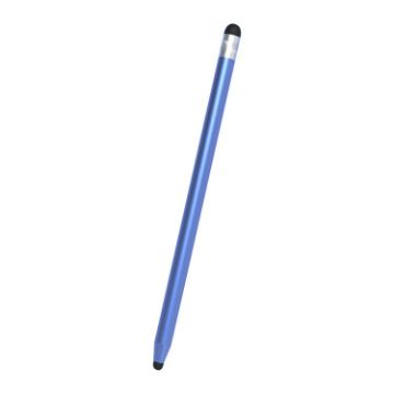 Picture of Universal Two-end Rubber Nibs Capacitive Stylus Pen with Magnetic Cap (Blue)