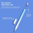 Picture of Universal Nano Disc Nib Capacitive Stylus Pen with Magnetic Cap & Spare Nib (Blue)
