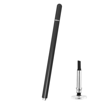 Picture of Universal Nano Disc Nib Capacitive Stylus Pen with Magnetic Cap & Spare Nib (Black)
