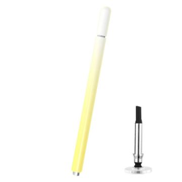 Picture of Universal Nano Disc Nib Capacitive Stylus Pen with Magnetic Cap & Spare Nib (Yellow)