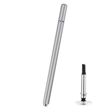 Picture of Universal Nano Disc Nib Capacitive Stylus Pen with Magnetic Cap & Spare Nib (Cosmic Grey)