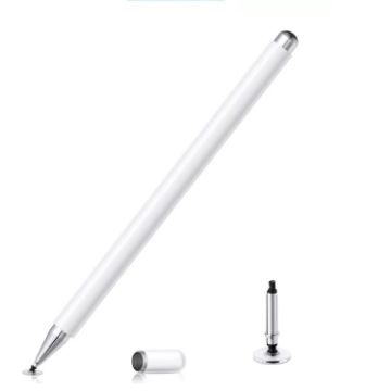 Picture of AT-29 High Accuracy Single Use Magnetic Suction Passive Capacitive Pen Mobile Phone Touch Stylus with 1 Pen Head (White)