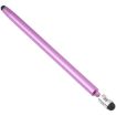 Universal Cloth Head + Silicone Head Stylus (Purple) - Stylus Pen for Touchscreens - 3