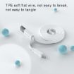ROMOSS CB051 3A Micro USB Data Cable for Huawei Xiaomi - 1.5m Black - 5