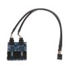 9 Pin USB 2.0 Desktop Computer 1 to 4 Pin Extension Cable - 2