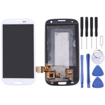 LCD Display + Touch Panel for Galaxy SIII/i9300 - White - 1