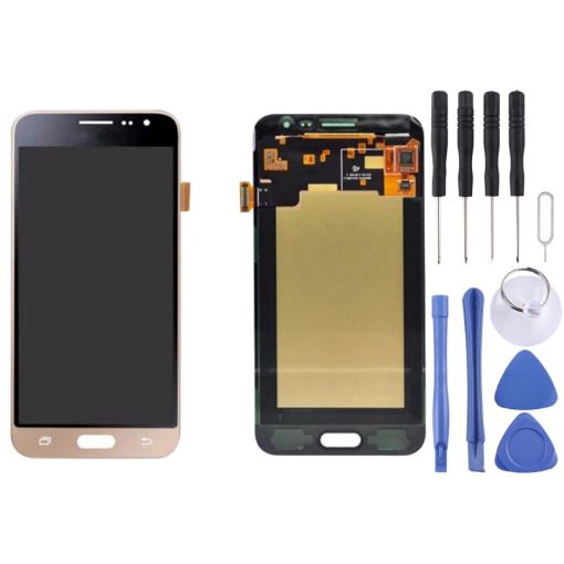 LCD Display + Touch Panel for Galaxy J3 (2016) - Gold - 1