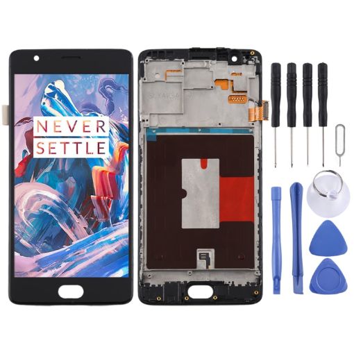 OnePlus 3/3T A3000 A3010 LCD Screen & Digitizer Assembly (Black) - 1