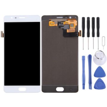 OnePlus 3 A3000 OEM LCD Screen (White) - 1