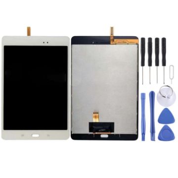 LCD Screen for Galaxy Tab A 8.0/T350 with Digitizer - White - 1
