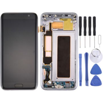 LCD Screen Digitizer Assembly for Galaxy S7 Edge/G9350 (Black) - 1