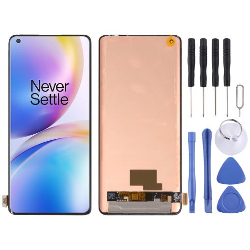 OnePlus 8 Pro AMOLED LCD Screen with Digitizer - Black - 1