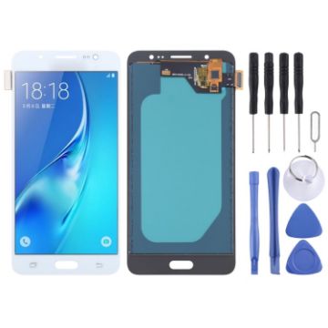 LCD Screen + Touch Panel for Galaxy J5 (2016) - White - 1