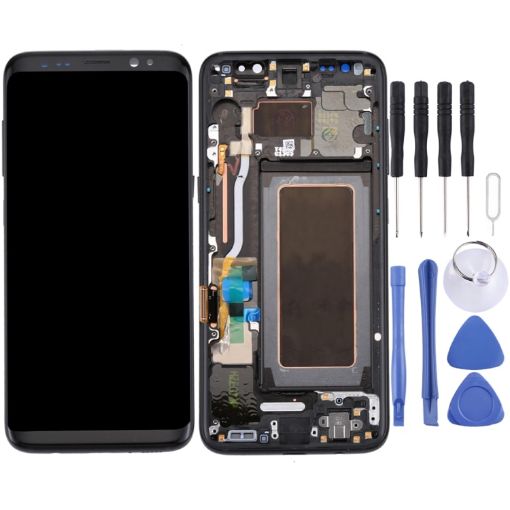 Original LCD Screen + Touch Panel for Galaxy S8 (Black) - 1