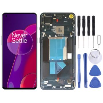 OnePlus 9RT 5G LCD Screen Digitizer Assembly with Frame - 1