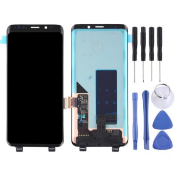 Samsung Galaxy S9 Super AMOLED LCD Screen with Digitizer - Black - 1