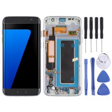 Samsung Galaxy S7 Edge Super AMOLED LCD Screen & Digitizer Assembly - Black - 1