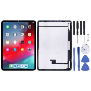 LCD Screen for iPad Pro 11" 2018A1980 A2013 A1934 A1979 with Digitizer - Black - 1