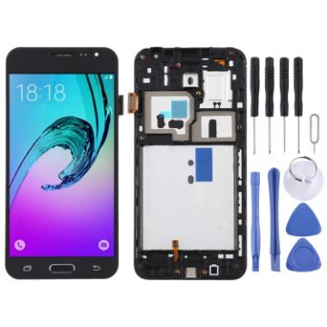 Samsung Galaxy J3 (2016) TFT LCD Screen Digitizer Assembly - Black - 1