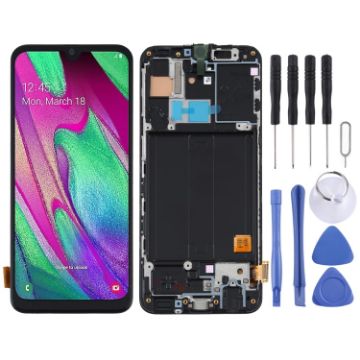 Samsung Galaxy A40 SM-A405F TFT LCD Screen Digitizer Assembly with Frame - 1