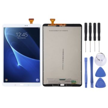 LCD Screen for Samsung Galaxy Tab A 10.1/T585 with Digitizer - White - 1