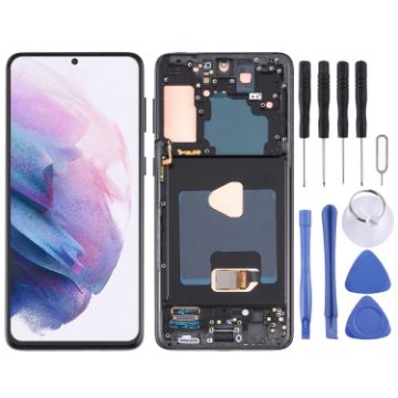 Samsung Galaxy S21+ 5G SM-G996 LCD Screen Digitizer Assembly - Black - 1