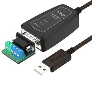 Picture of DTECH DT-5019 USB to RS485/RS422 Conversion Cable, FT232 Chip, Length: 1.5m