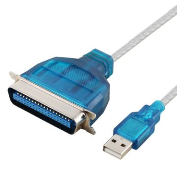 USB 2.0 to IEEE1284 Print Cable 1.5m Length - 1