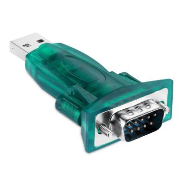 Picture of USB 2.0 to RS232 Serial Port DB9 9Pin Male Cable Converter Adapter (Green)