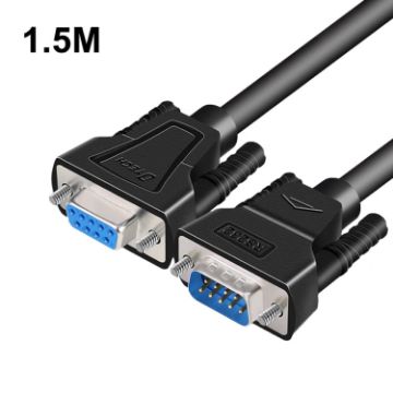 DTECH RS232 Serial DB9 Extension Line 1.5m - Male to Female - 1