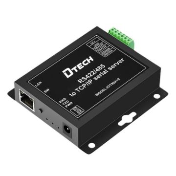 Picture of DTECH IOT9031B RS485/422 To TCP/IP Ethernet Serial Port Server, CN Plug