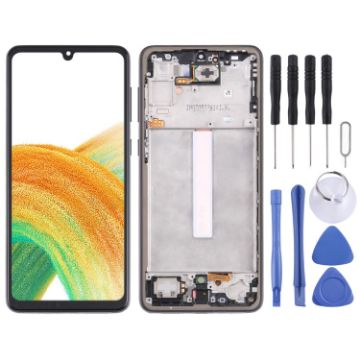 Samsung Galaxy A33 5G LCD Screen Assembly with Frame - 1