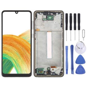 Samsung Galaxy A33 5G SM-A336 OLED LCD Screen 6.36" Digitizer Assembly (Black) - 1
