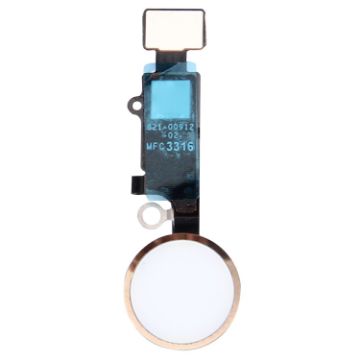 Gold Home Button for iPhone 7 Plus - Not Supporting Fingerprint - 1